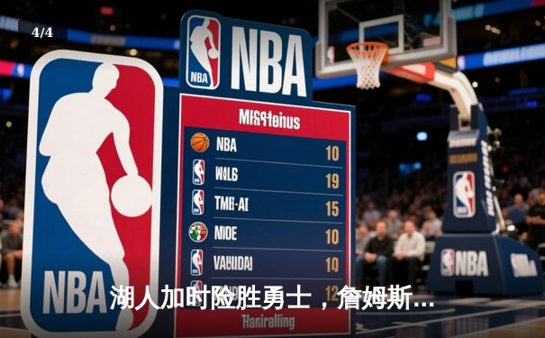 湖人加时险胜勇士，詹姆斯三双力压库里40分，系列赛悬念延续 - 4